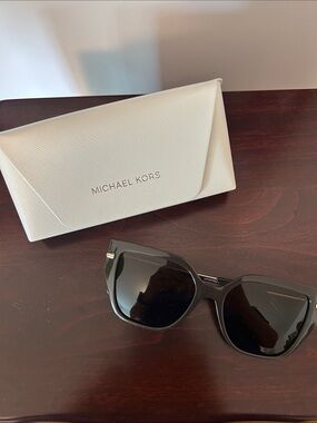 Michael Kors St. Barths Ash Grey Oversized Sunglasses MK2231U